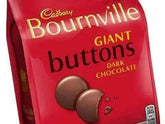 Bourneville Drk Button PM100 (Case of 10) - Honesty Sales